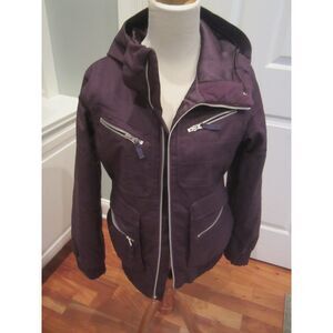 BURTON DRYRIDE WATER RESISTANT  SNOW JACKET DEEP PURPLE WOMENS   MEDIUM